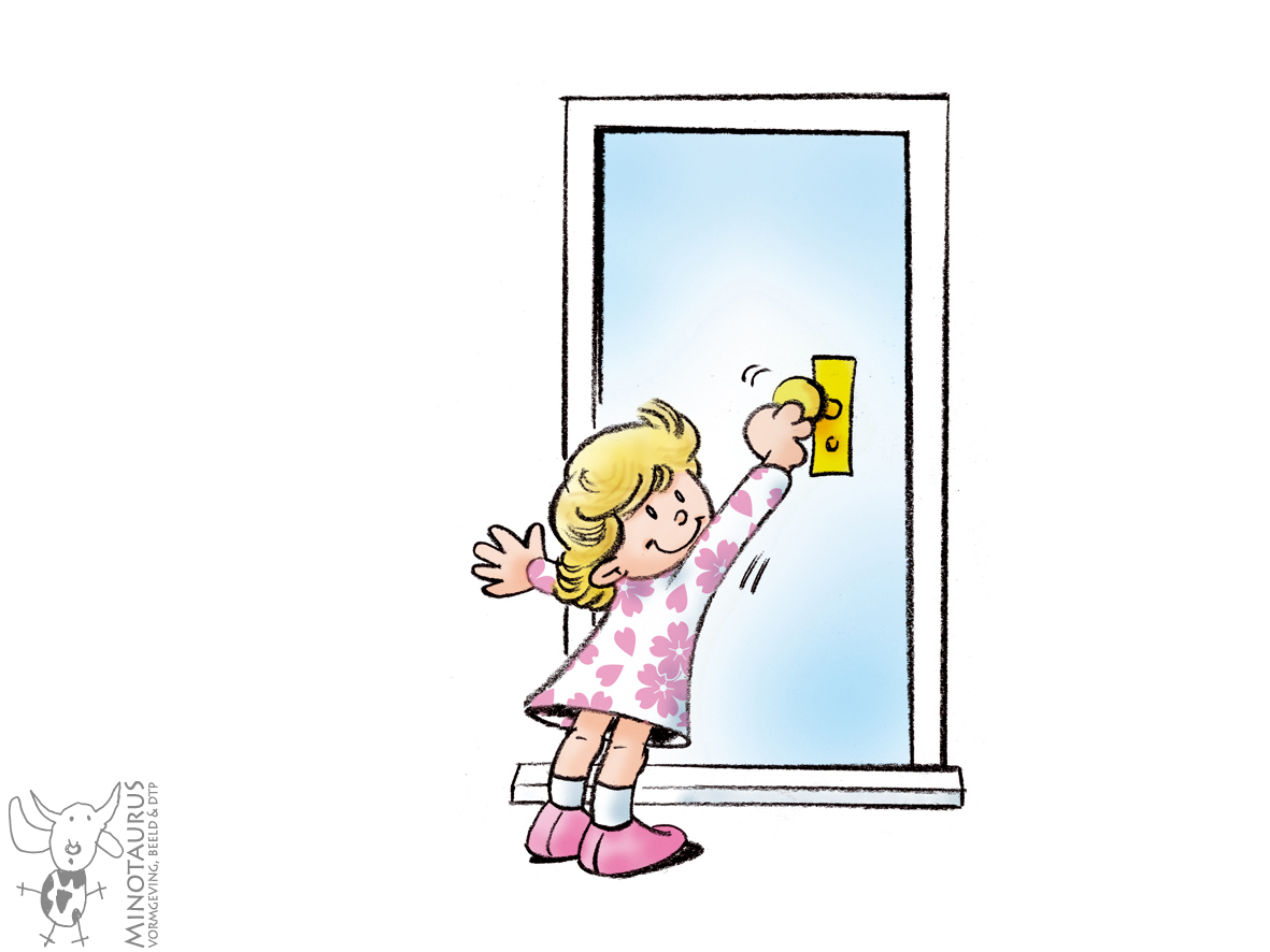 Illustratie geboortekaart