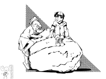 De Kei, Lijntekening