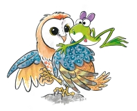 Minotaurus-Vormgeving-Boekillustratie-RIKKIE-en-KROKUS-2