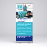 Minotaurus-Vormgeving-Rollupbanner-Minotaurus-Sportmassage